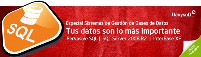 Pervasive SQL, InterBase XE, Microsoft SQL Server 2008 r2