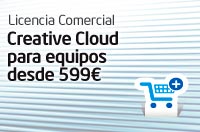 licencia creative cloud comercial