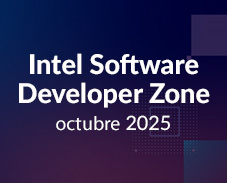 Intel Developer Zone octubre 2025