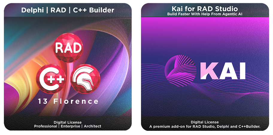 Producto RAD Studio Florence + KAI