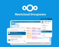 plataforma groupware empresarial con correo calendario y contactos integrados