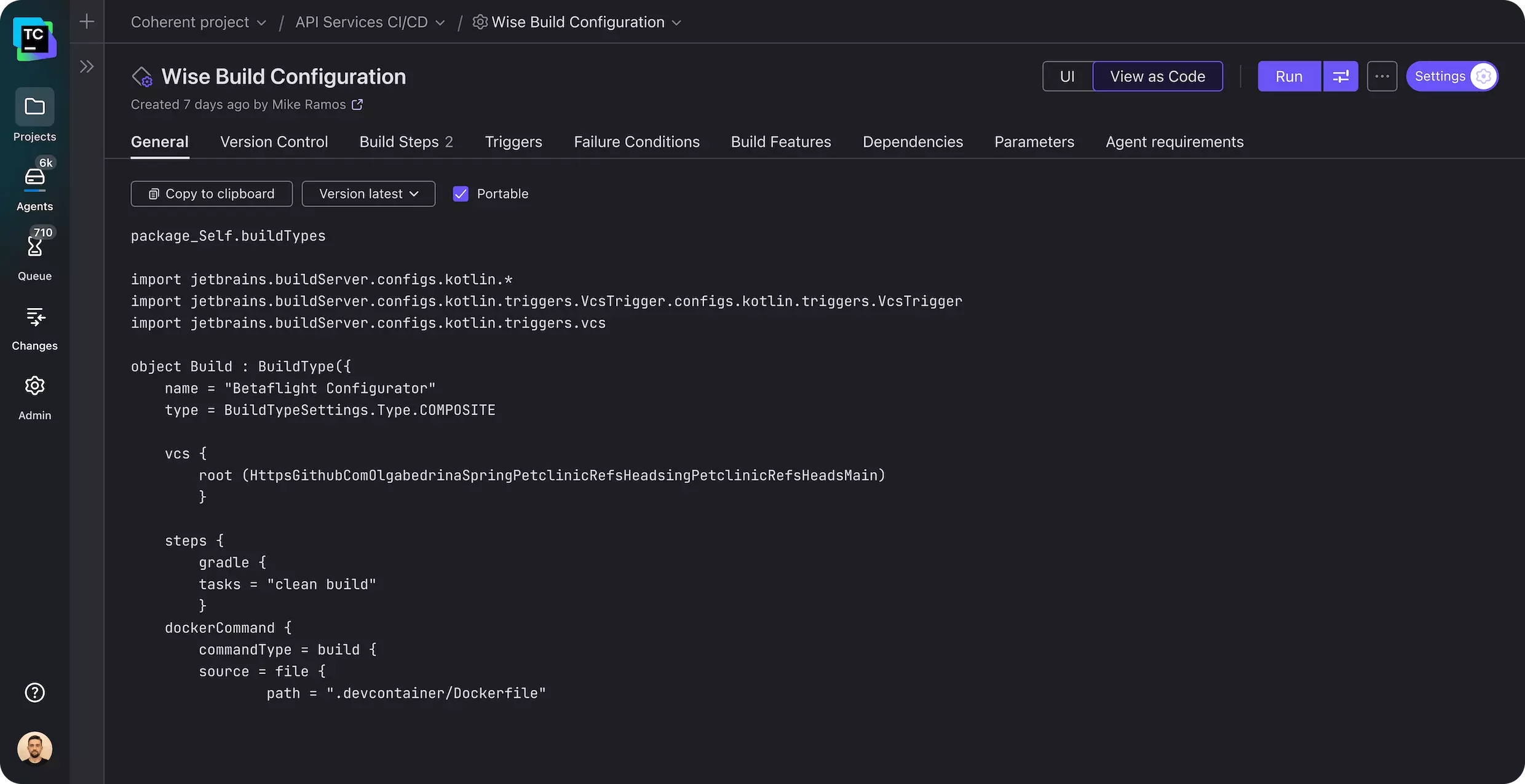 config-as-code